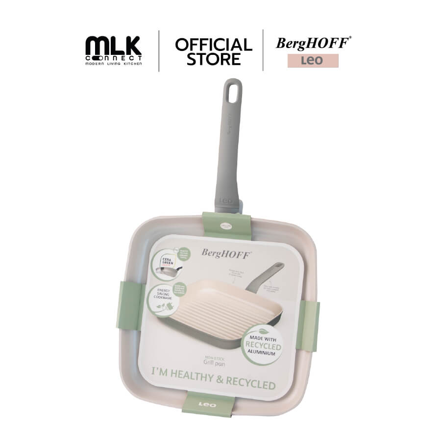 กระทะอะลูมิเนี่ยมเคลือบเซรามิก BergHOFF รุ่น Balance Moonmist 3950436